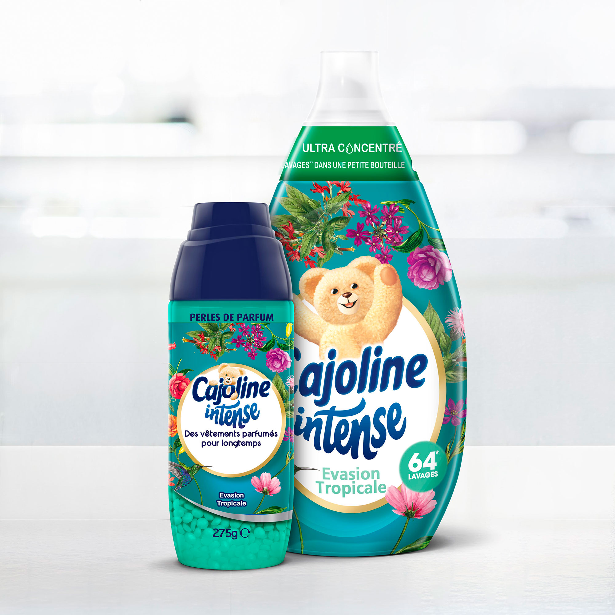 Packaging Cajoline | Gamme Intense