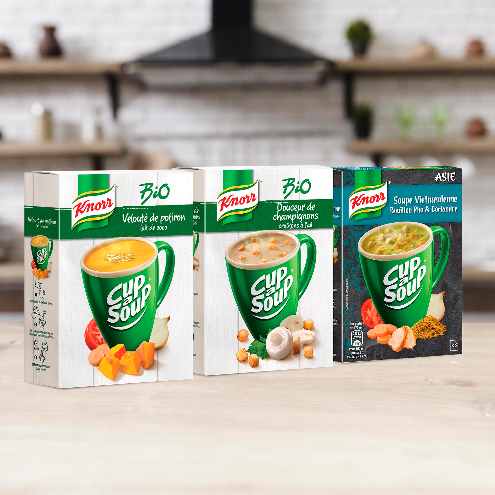 Packaging Knorr | Gamme Cup a Soup