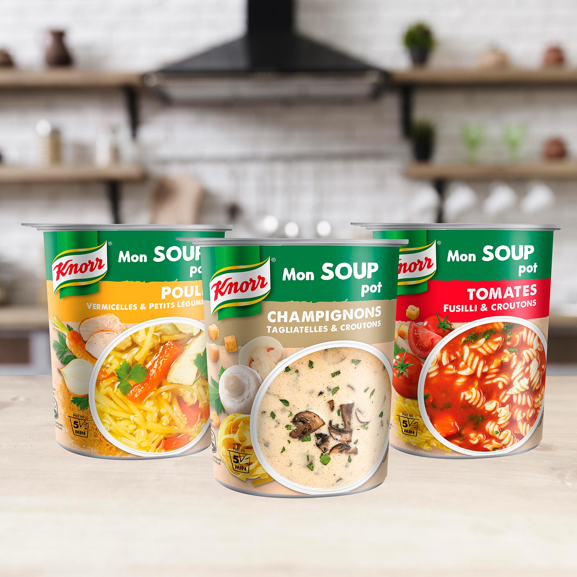 Packaging Knorr | Gamme Mon Soup Pot