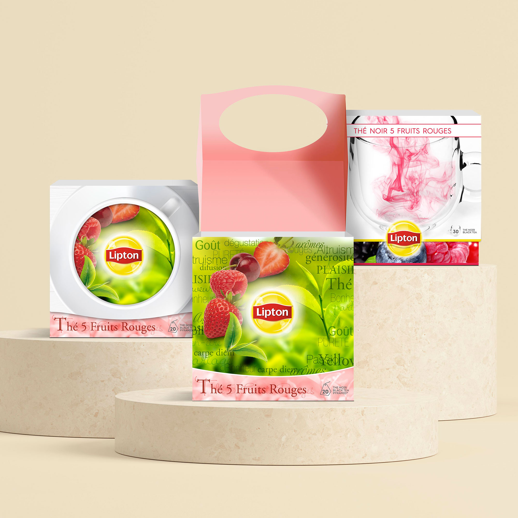 Packaging Lipton | Refont Gamme