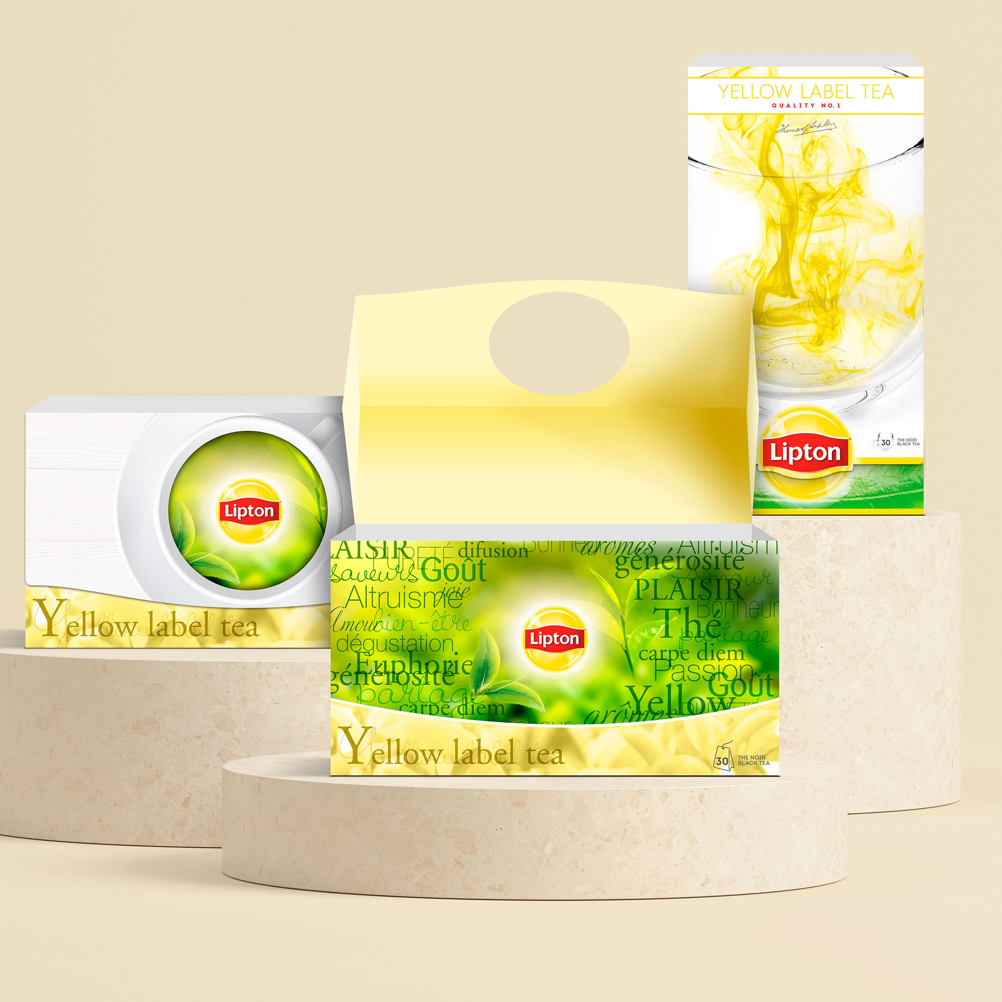 Packaging Lipton | Refont Gamme